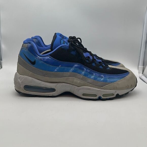 Nike Mens Air Max 95 Size 14 Blue Gray Athletic Running Shoes Sneaker 609048-404 main image 8